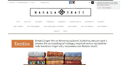 Desktop Screenshot of masala.dk