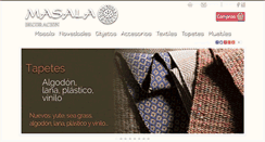 Desktop Screenshot of masala.com.co