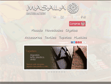 Tablet Screenshot of masala.com.co
